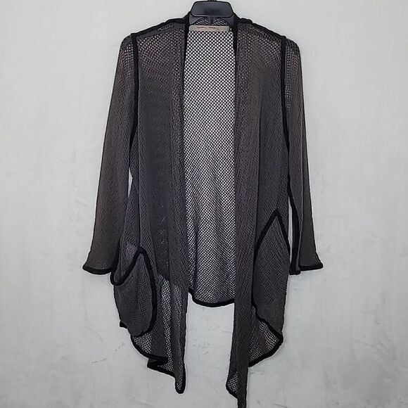 Cynthia Ashby Mesh Cardigan Size XS - Picture 1 of 9